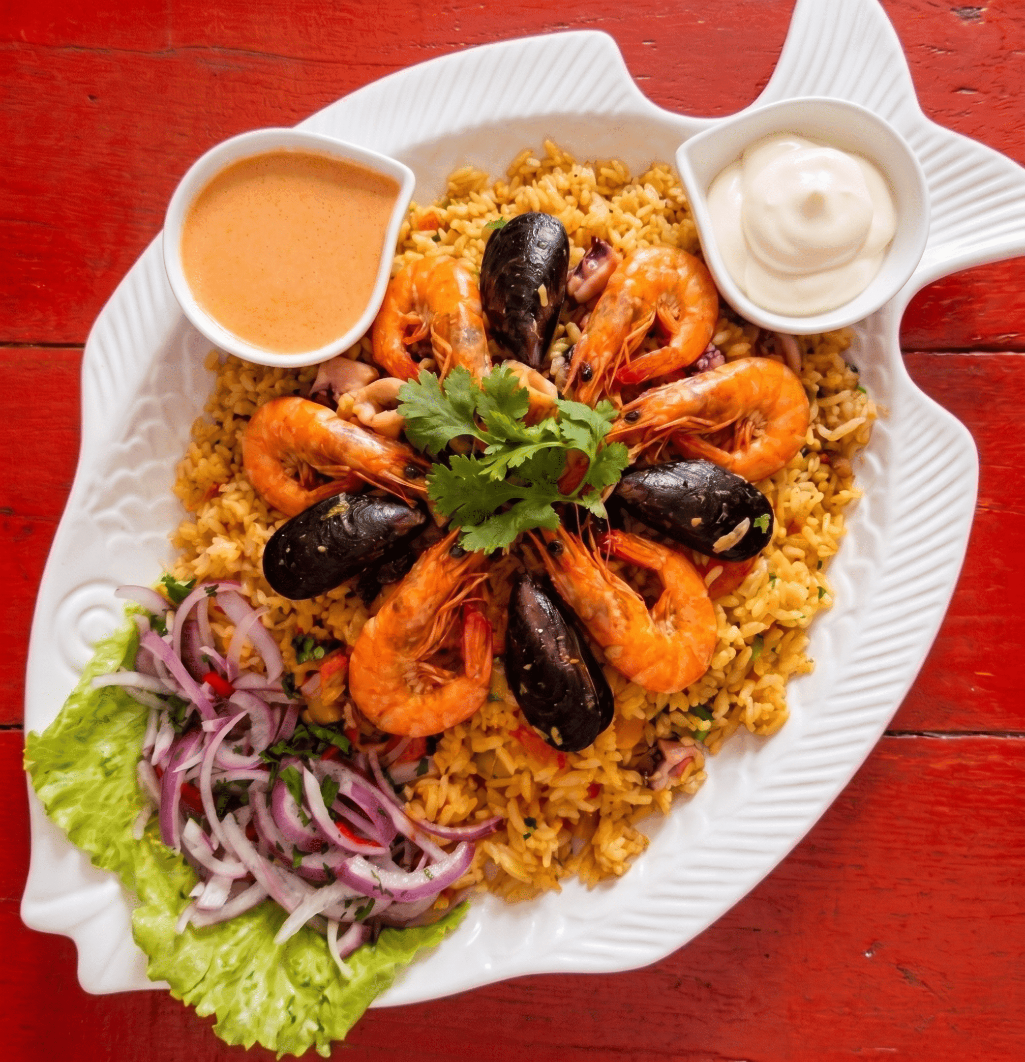 Arroz c/ Mariscos - FUENTE