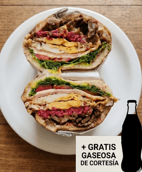HAMBURGUESA SUPER + GASEOSA