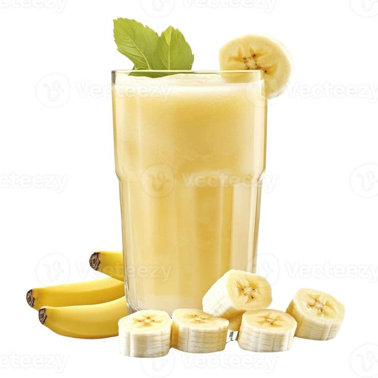 Batido de Plátano con leche