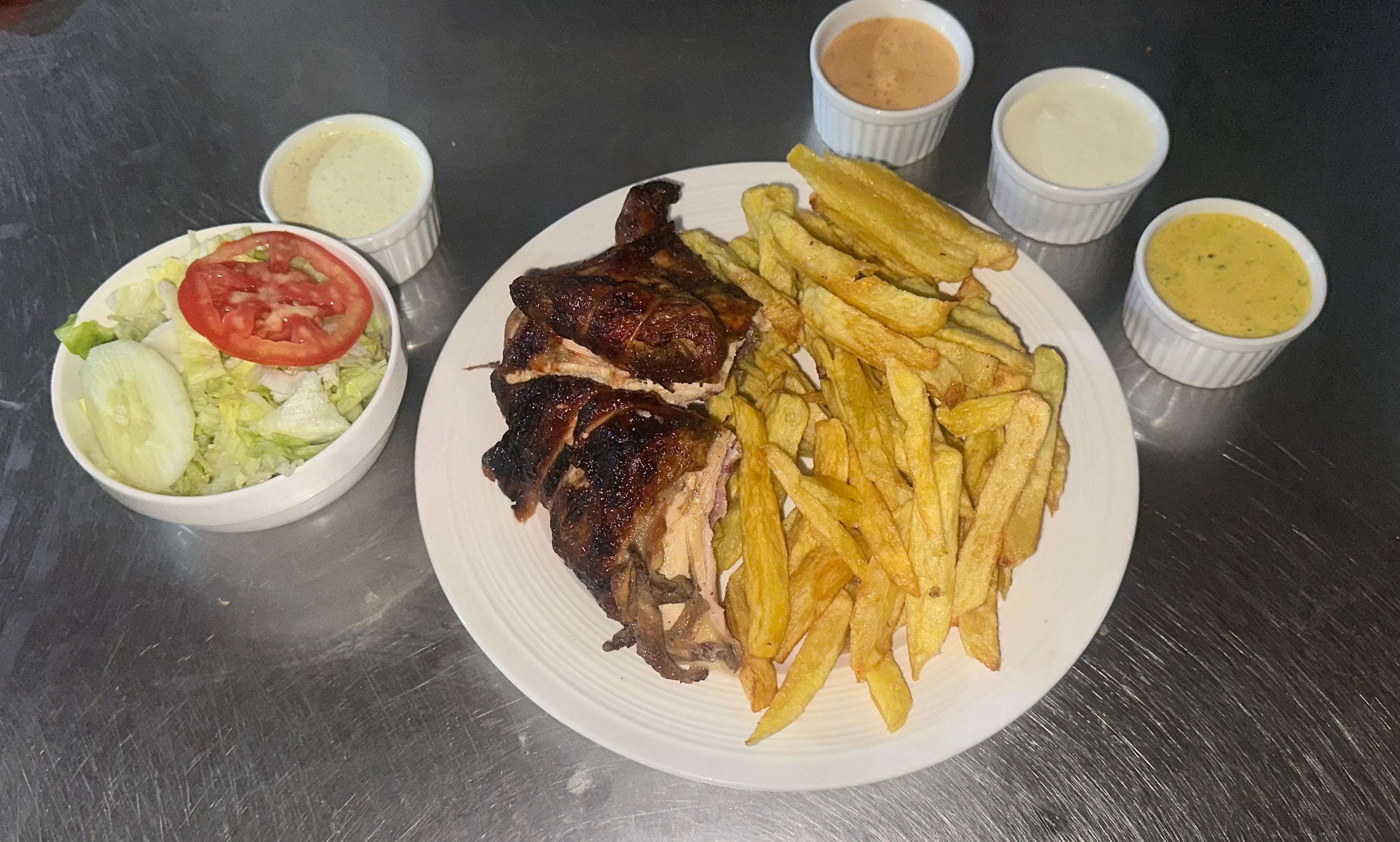 1/4 de Pollo a la Brasa