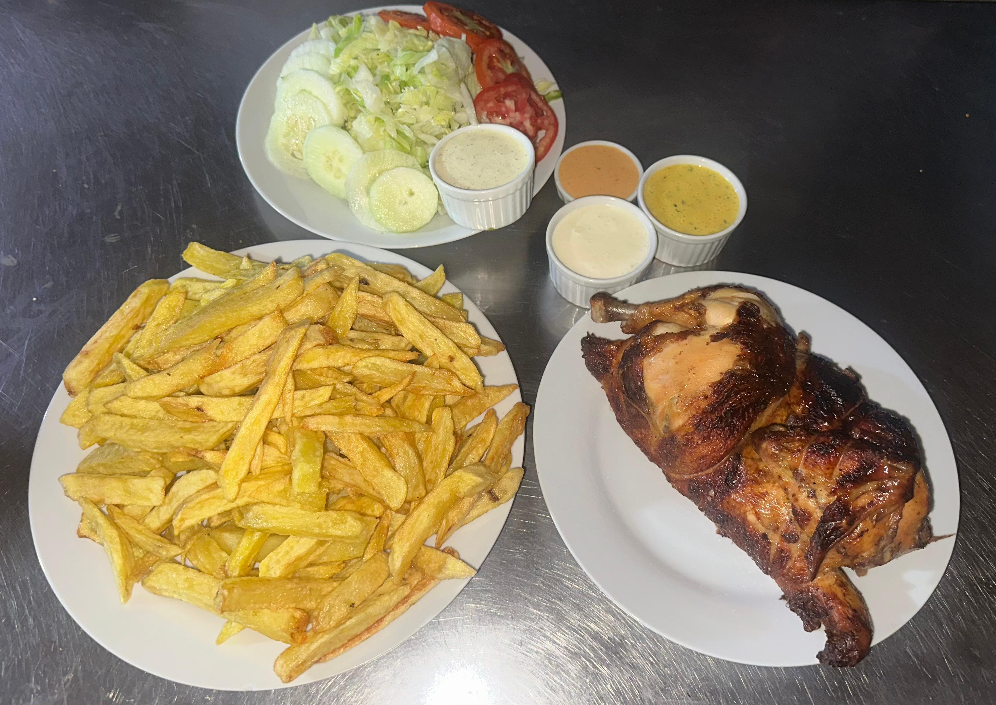 1/2 Pollo a la Brasa