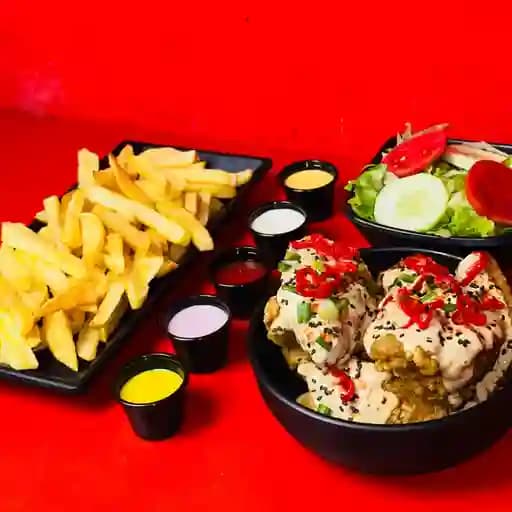 Alitas en salsa Acevichada