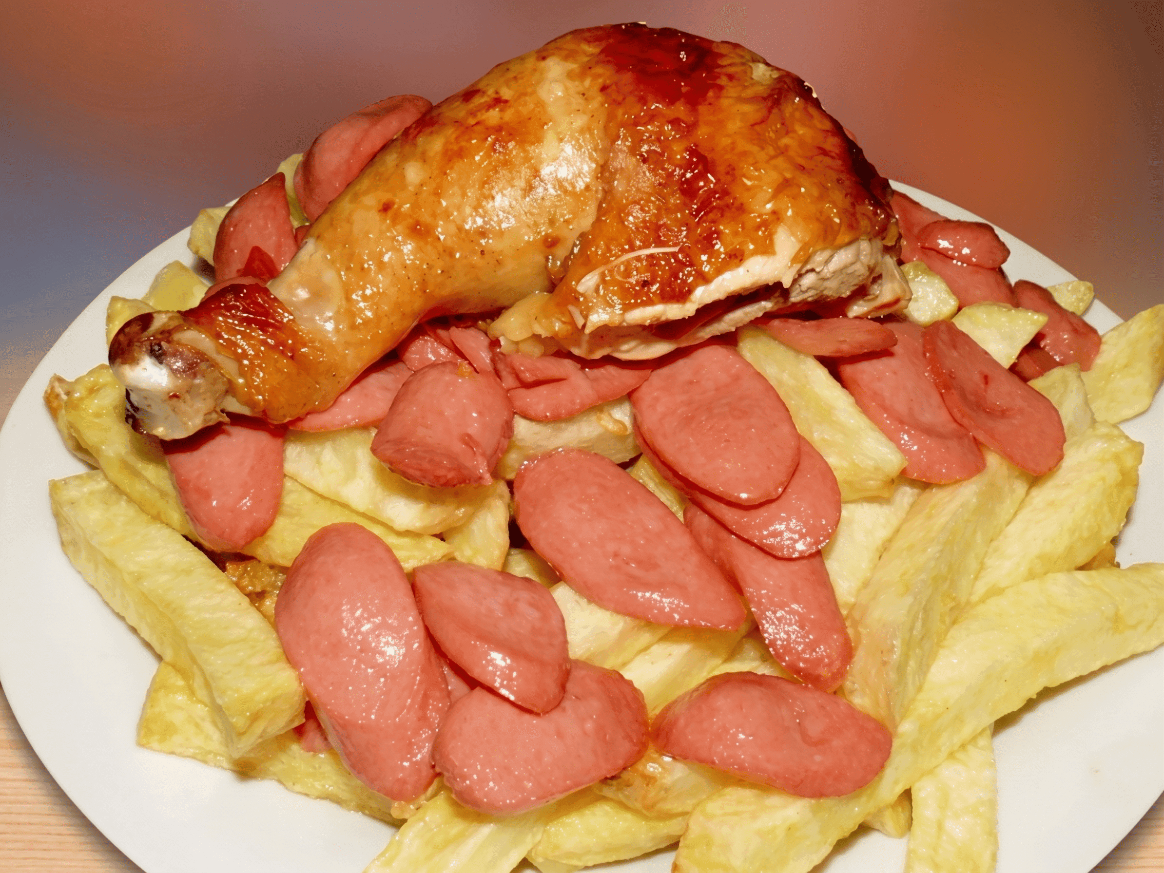 Salchipollo 1/8